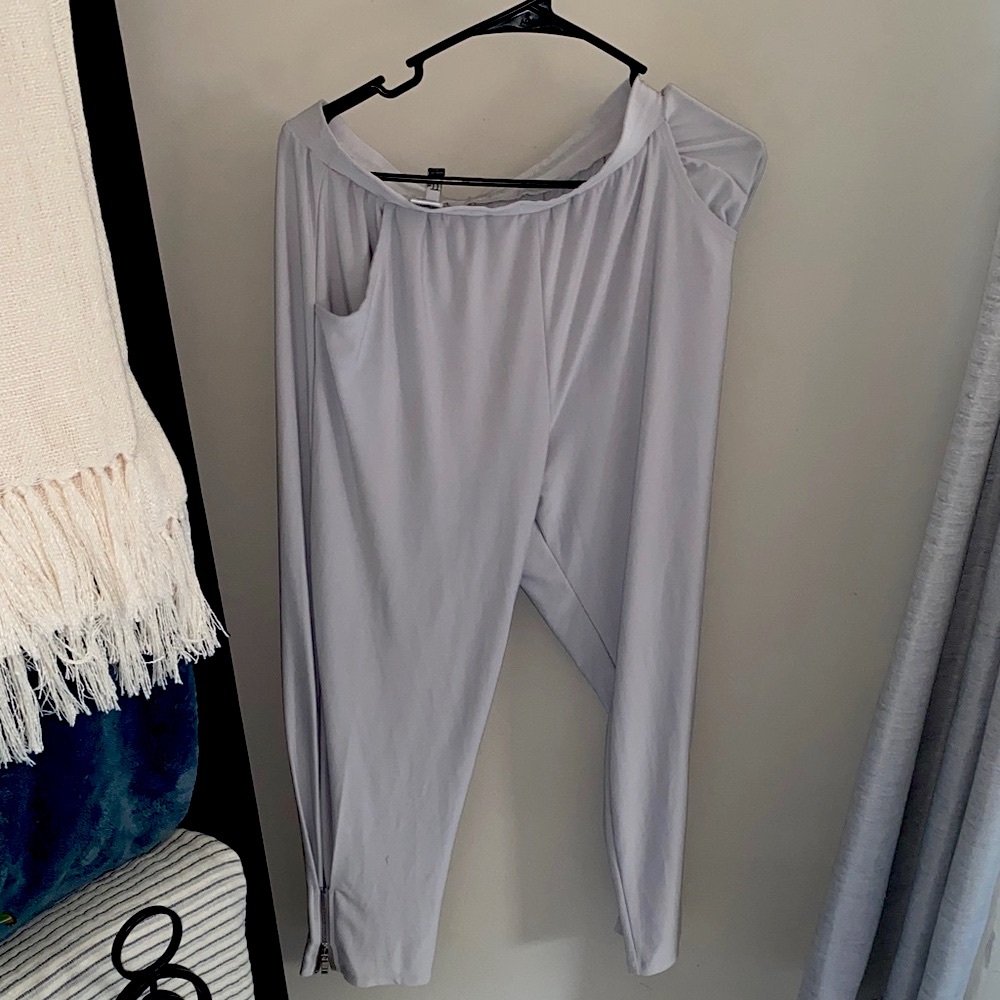 Stylish Light Gray Pants